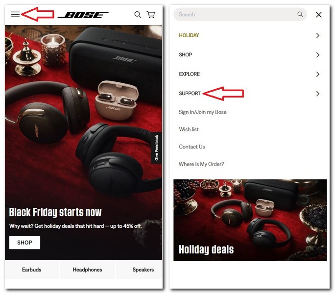 보스 이어폰 사용설명서 매뉴얼 다운로드 방법